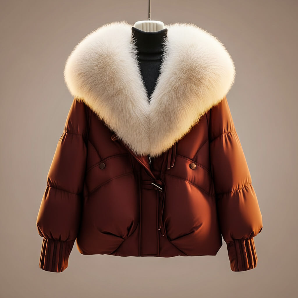 Élodine™ — Manteau Chic avec Col Distinctif