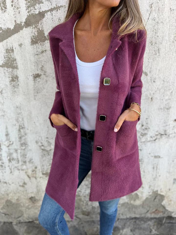 Margaux™ — Élégante Veste Longue pour le Quotidien