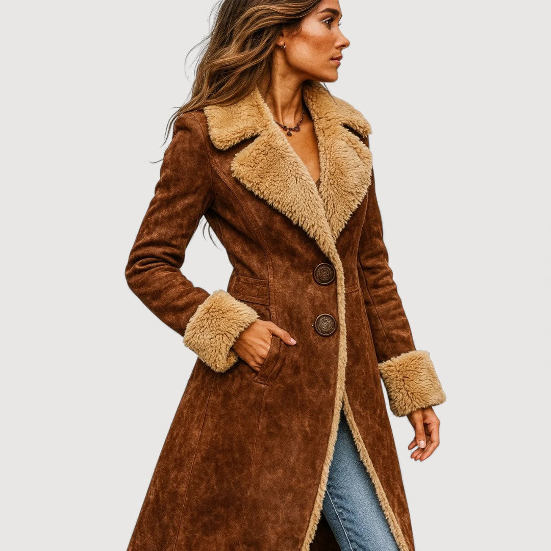Chiara™ — Manteau Élégant Long et Confortable