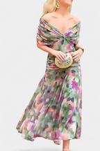 Alizée™ — Robe Fleurie au Style Éthéré
