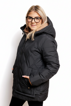 Éliane™ | Veste d'hiver légère, chaude et imperméable en grande taille