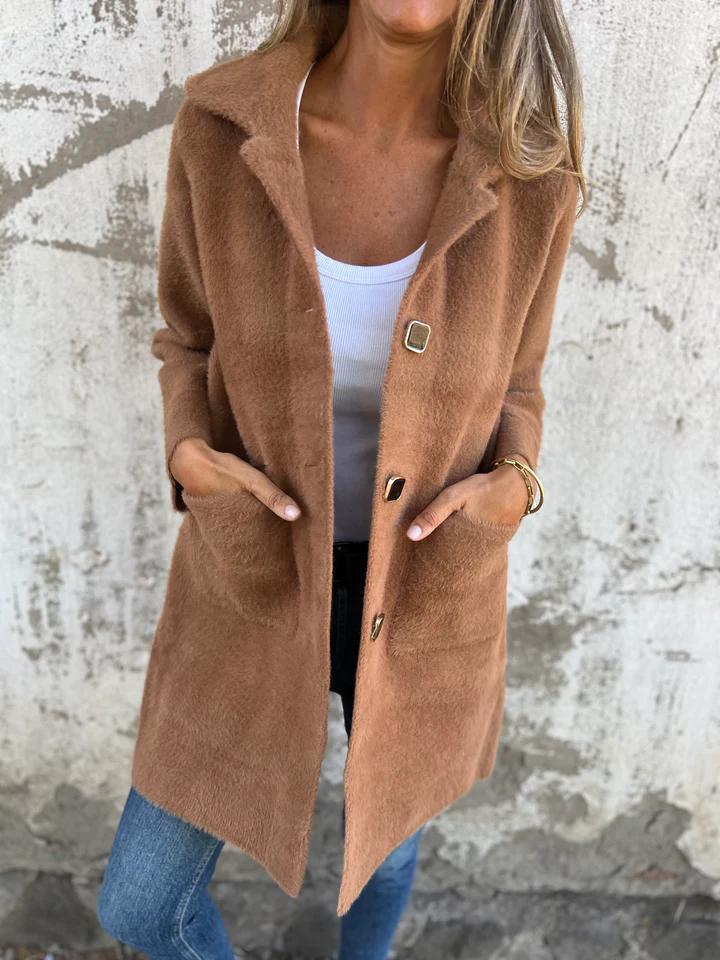 Margaux™ — Élégante Veste Longue pour le Quotidien