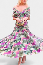 Alizée™ — Robe Fleurie au Style Éthéré