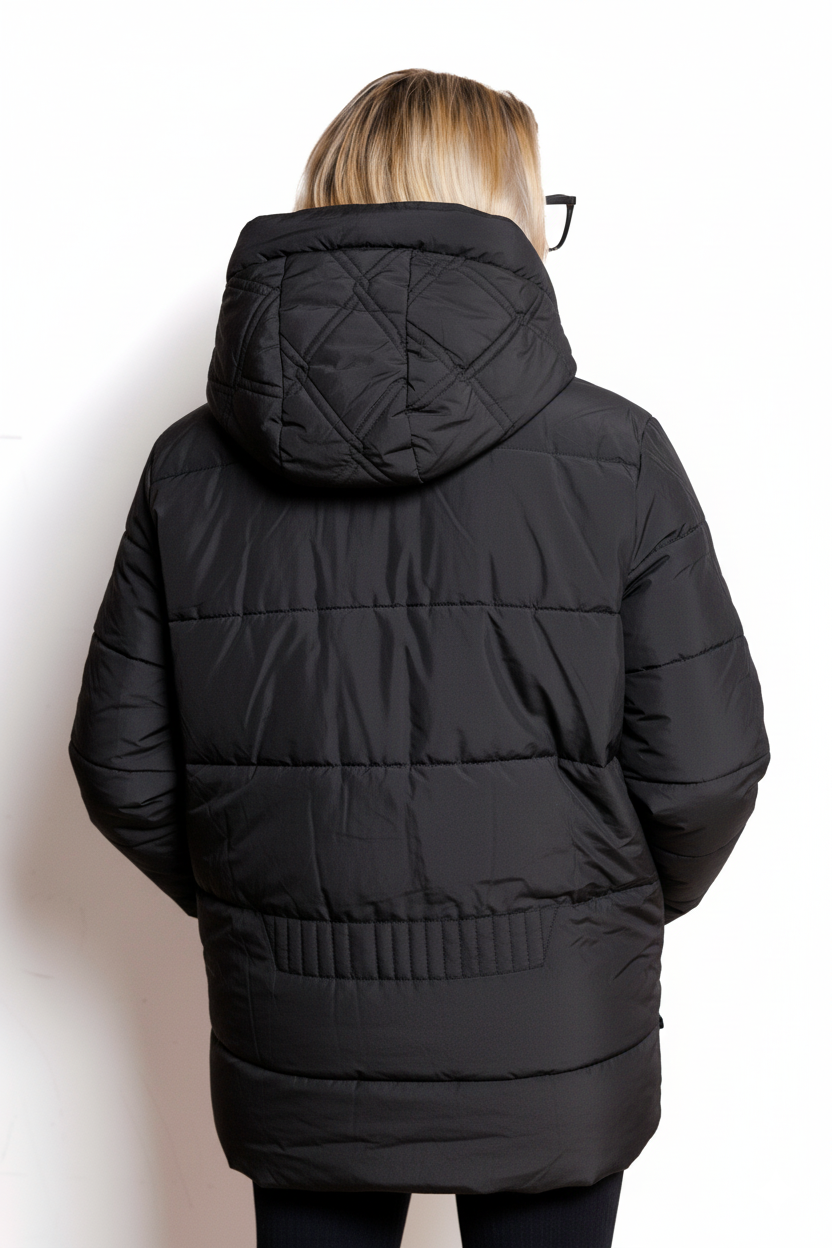 Éliane™ | Veste d'hiver légère, chaude et imperméable en grande taille