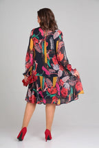 Manuelle™ | Élégante Robe Fleurie Fluide pour Femme