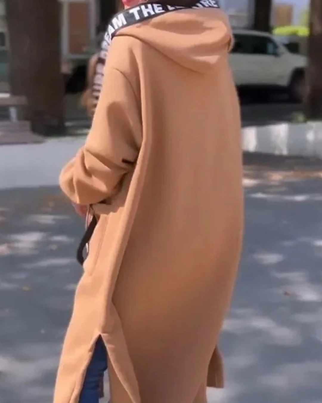 Marie-Claire™ | Élégant Sweat à Capuche Long