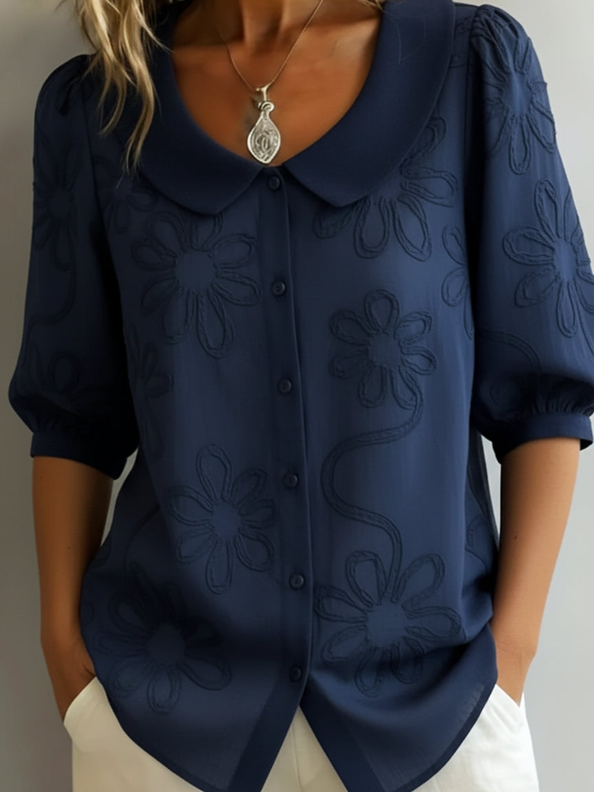 Aurélie™ — Élégante blouse florale légère