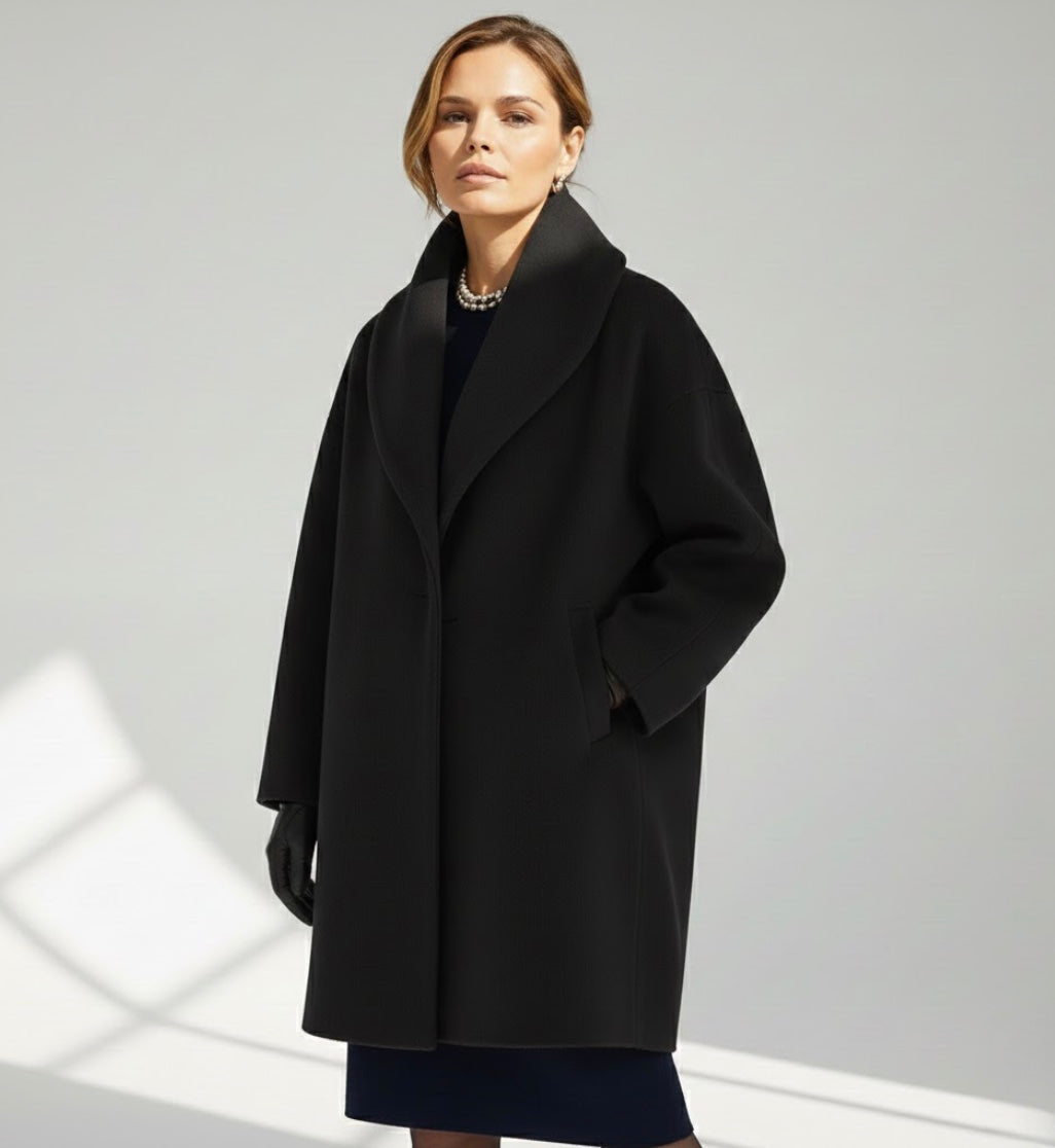Élyane™ – Manteau Cocoon Élégant, Douceur Chaleureuse & Style Naturel