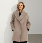 Élyane™ – Manteau Cocoon Élégant, Douceur Chaleureuse & Style Naturel