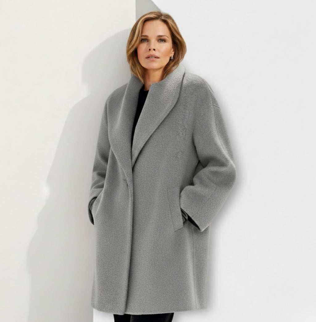 Élyane™ – Manteau Cocoon Élégant, Douceur Chaleureuse & Style Naturel