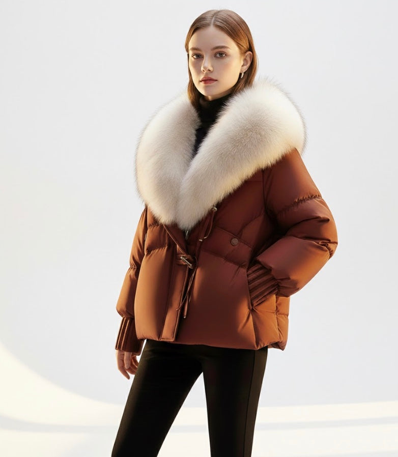 Élodine™ — Manteau Chic avec Col Distinctif