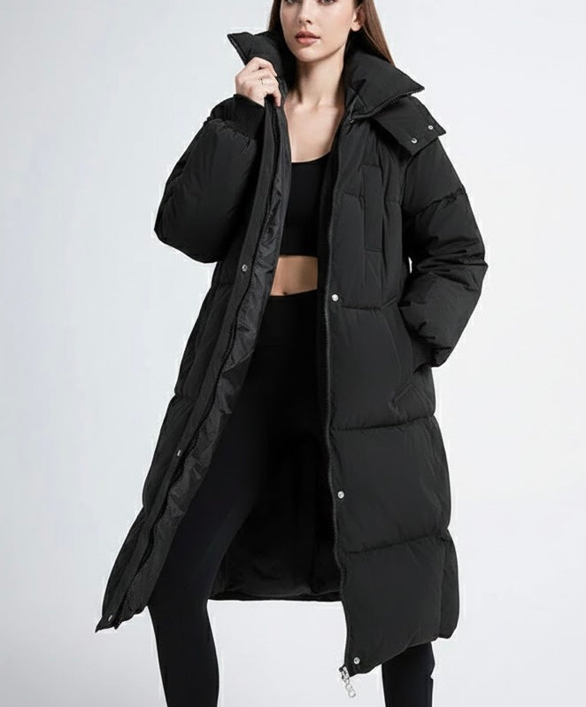 Clarisse™ — Élégant Manteau Long Matelassé pour l'Hiver