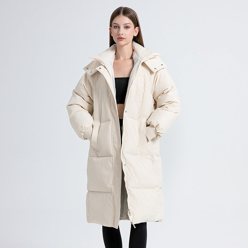 Clarisse™ — Élégant Manteau Long Matelassé pour l'Hiver