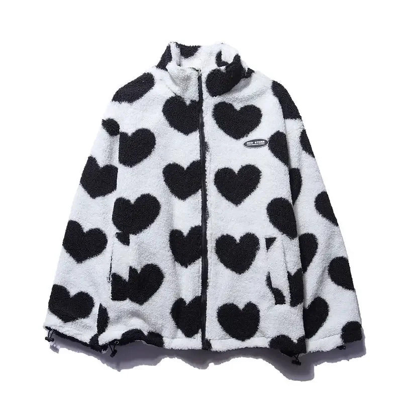 Katharina™ | Veste Réversible en Cœur – Élégance et Confort Polyvalent