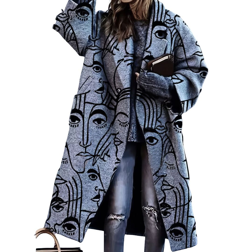 Natalia™ – Le manteau cocoon alliant confort et sophistication