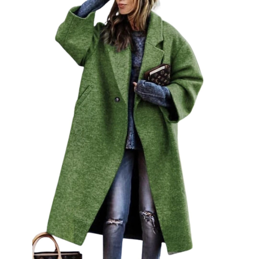 Natalia™ – Le manteau cocoon alliant confort et sophistication
