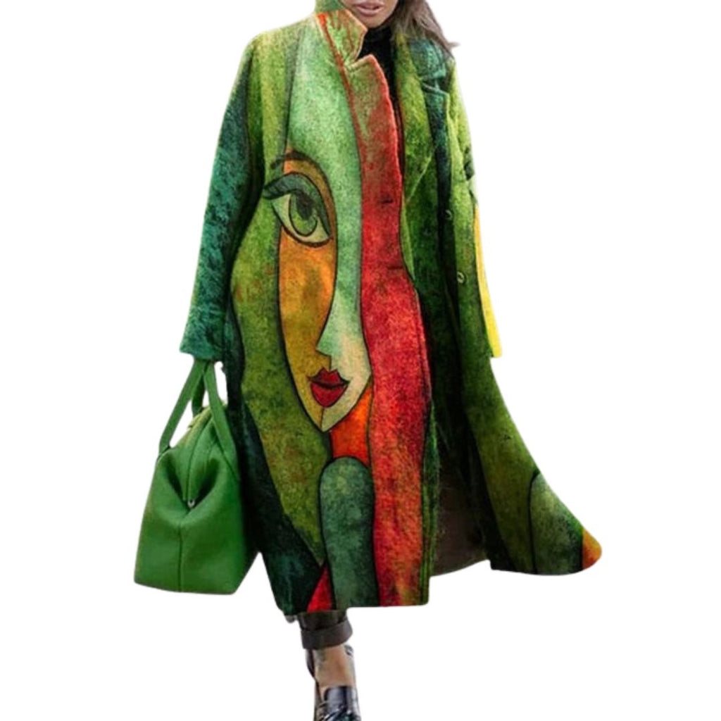 Natalia™ – Le manteau cocoon alliant confort et sophistication