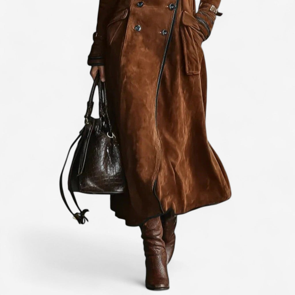 Éléonore™ — Manteau Long au Chic Éternel