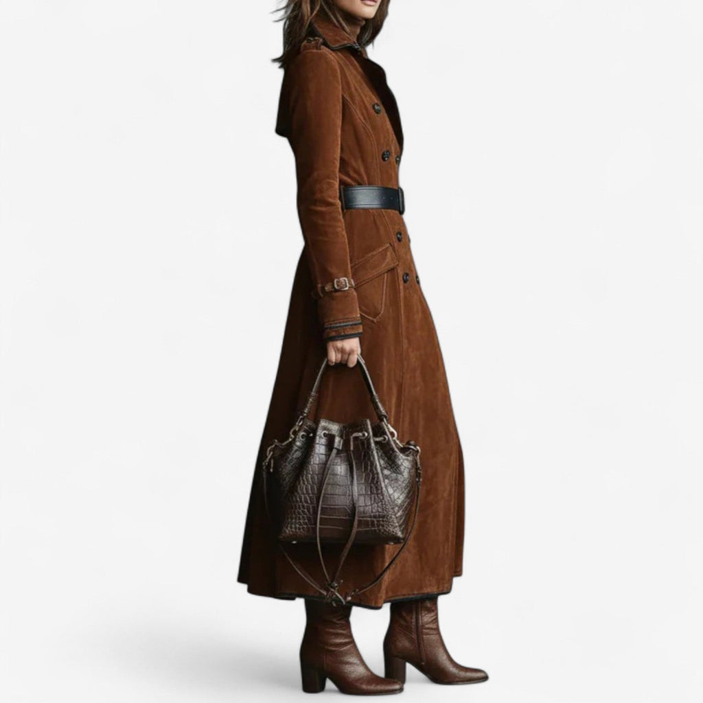 Éléonore™ — Manteau Long au Chic Éternel