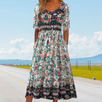 Julie™ — Élégante et Confortable Robe Bohème